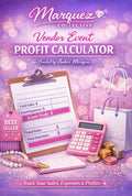 Vendor Event Profit Calculator