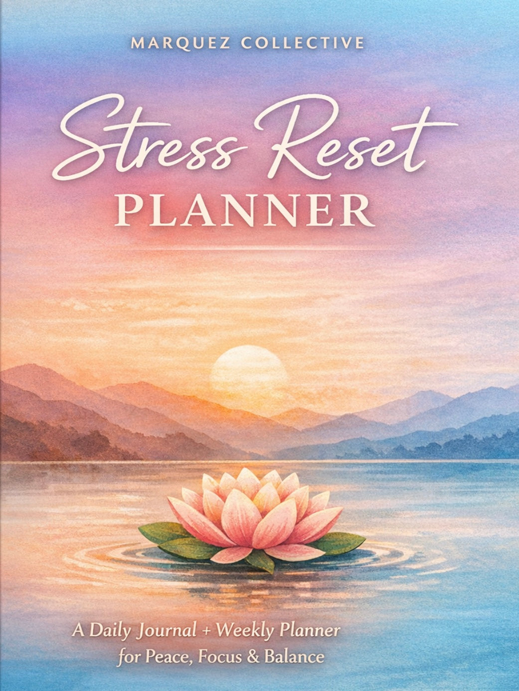 Stress Reset Planner